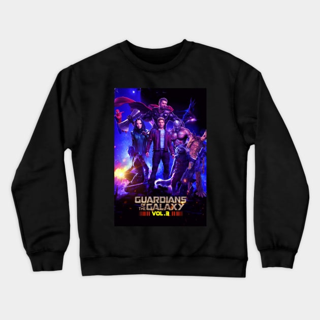 GOTG Vol 3 Crewneck Sweatshirt by SecretGem